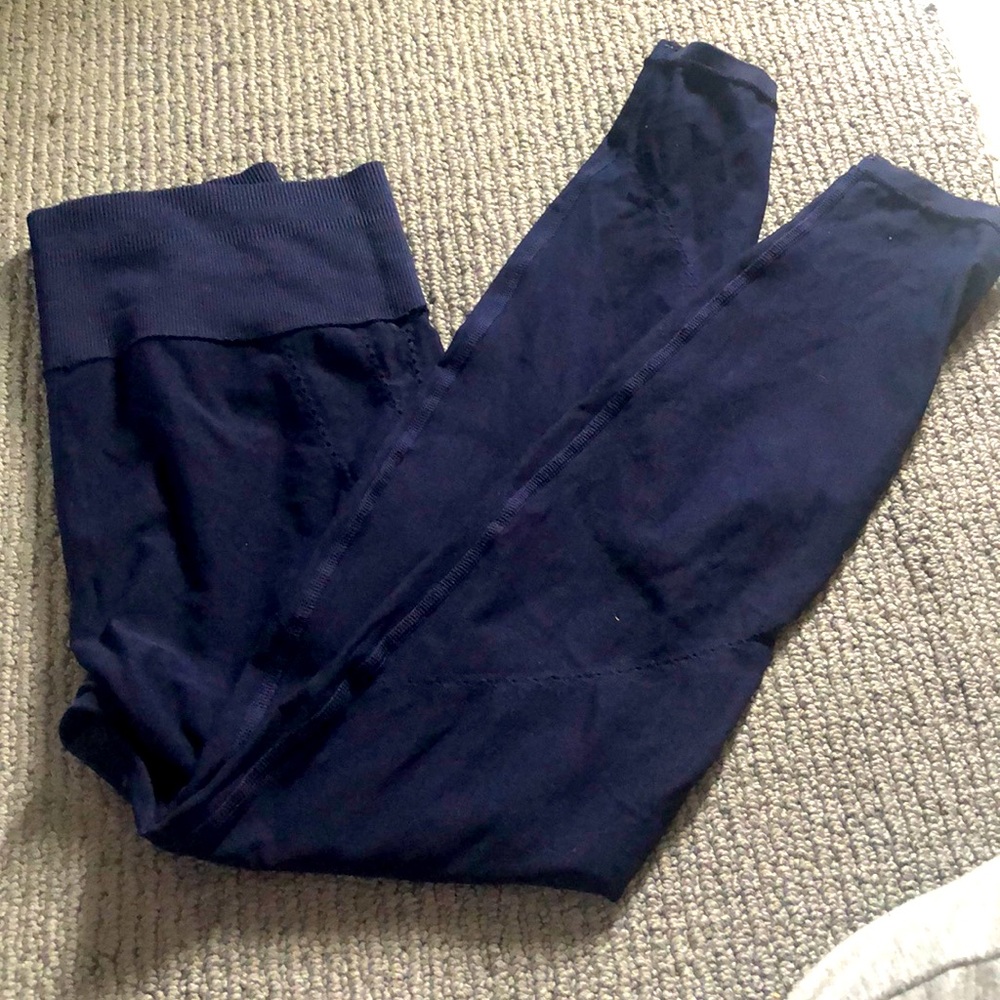 Navy blue leggings